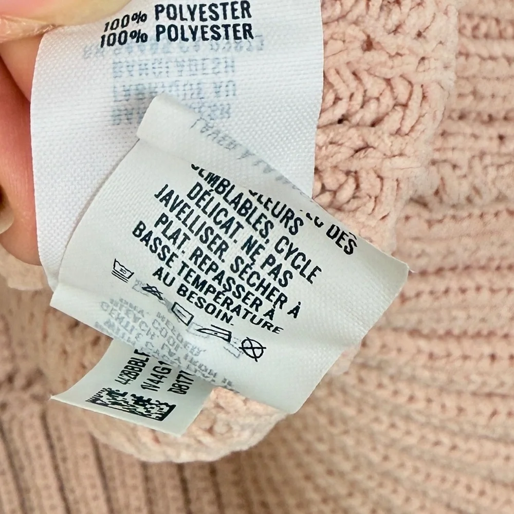 Aerie Chunky Knit Oversized Cottagecore Croquet Preppy Hygge Sweater - Picture 5 of 5